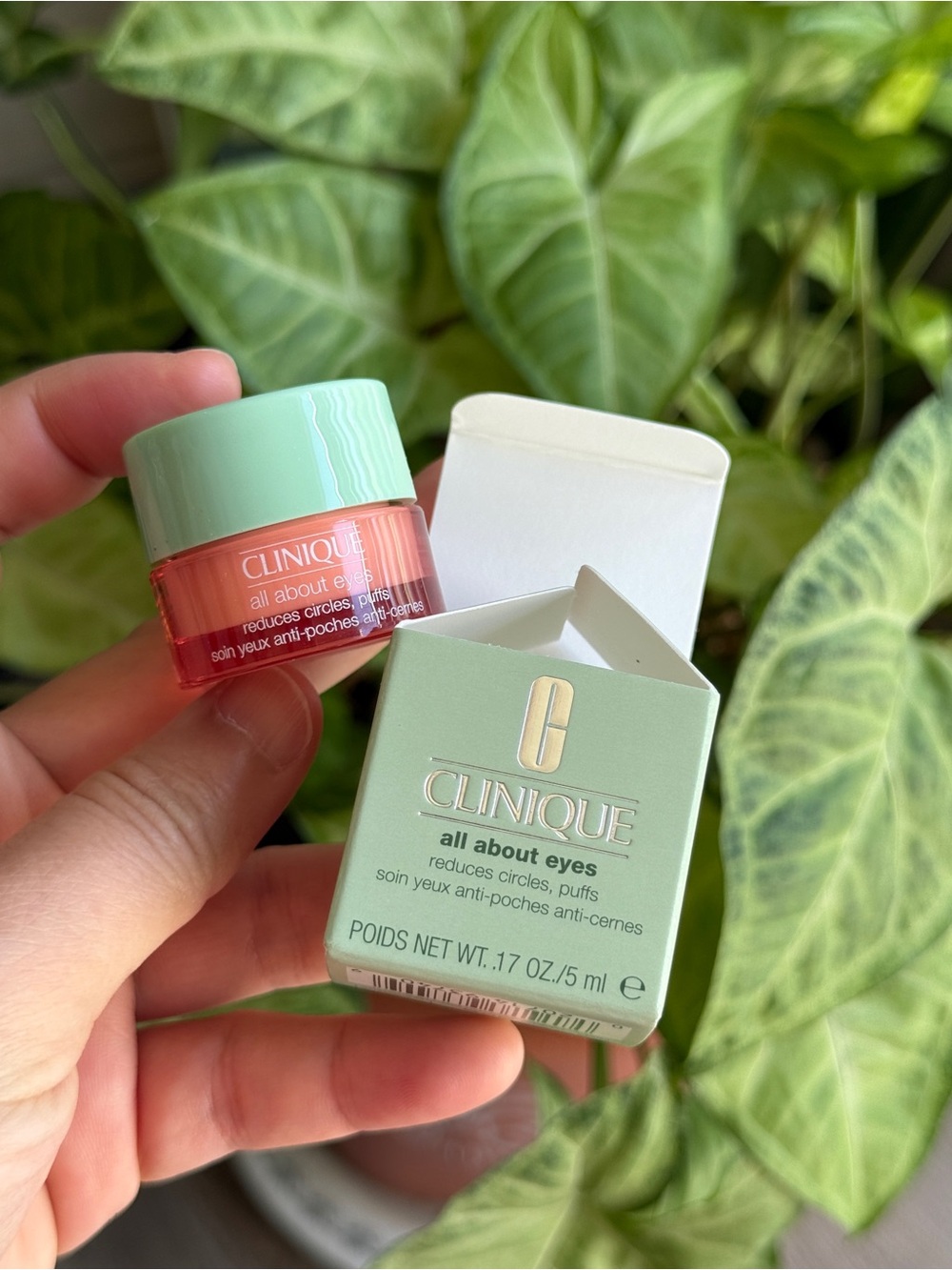 Clinique All About Eyes Eye Cream with Vitamin C – Mini 5ML | New
